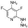 4-AMINO-3,5-DIFLUORO-2-HYDRAZINOPYRIDINE 结构式