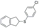 2-INDANYL-4-CHLOROPHENYLSULFIDE 结构式