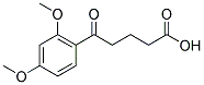 5-(2,4-DIMETHOXYPHENYL)-5-OXOVALERIC ACID 结构式