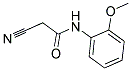 2-CYANO-N-(2-METHOXY-PHENYL)-ACETAMIDE 结构式