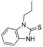 1-Propyl-1,3-dihydro-2H-benzimidazole-2-thione 结构式