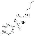 [RING-U-14C]TOLBUTAMIDE 结构式