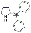 (2R)-2-BENZHYDRYLPYRROLIDINE 结构式