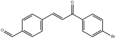 4-[3-(4-BROMOPHENYL)-3-OXO-1-PROPENYL]BENZENECARBALDEHYDE 结构式