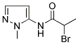 2-BROMO-N-(1-METHYL-1H-PYRAZOL-5-YL)PROPANAMIDE 结构式