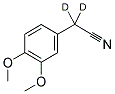 3,4-DIMETHOXYPHENYLACETONITRILE-2,2-D2 结构式