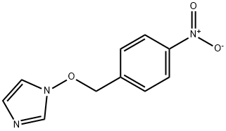 1-[(4-NITROBENZYL)OXY]-1H-IMIDAZOLE 结构式