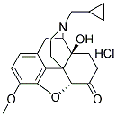 3-METHOXYNALTREXONE HYDROCHLORIDE 结构式