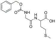Z-GLY-DL-MET-OH 结构式