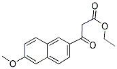 ETHYL (6-METHOXY-2-NAPHTHOYL)ACETATE 结构式