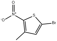 5-溴-3-甲基-2-硝基噻吩 结构式