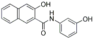 2-Hydroxy-N-(3'-hydroxyphenyl)-3-naphthylamide 结构式
