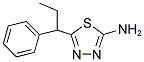 5-(1-苯基丙基)-1,3,4-噻二唑-2-胺 结构式