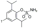 2,6-DIISOPROPYLPHENYLSULFAMATE, [4-3H]- 结构式