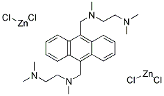 9,10-BIS(TMEDA)ANTHRACENE BISZINC CHLORIDE COMPLEX 结构式