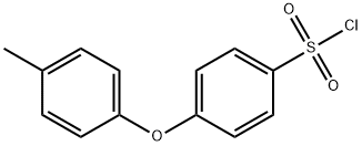 [4-(4-METHYLPHENOXY)PHENYL]SULFONYL CHLORIDE 结构式