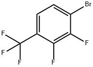 1-溴-2,3-二氟-4-(三氟甲基)苯 结构式