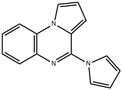 4-(1H-PYRROL-1-YL)PYRROLO[1,2-A]QUINOXALINE 结构式