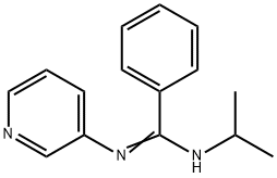 N'-ISOPROPYL-N-(3-PYRIDINYL)BENZENECARBOXIMIDAMIDE 结构式