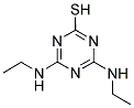 4,6-Bis-ethylamino-[1,3,5]triazine-2-thiol 结构式