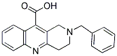 2-BENZYL-1,2,3,4-TETRAHYDRO-BENZO[B][1,6]NAPHTHYRIDINE-10-CARBOXYLIC ACID 结构式