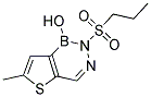 6-METHYL-2-(PROPYLSULFONYL)THIENO[3,2-D][1,2,3]DIAZABORININ-1(2H)-OL 结构式