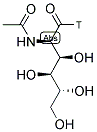 N-ACETYL-D-[1-3H]GLUCOSAMINE 结构式