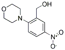 (2-MORPHOLINO-5-NITROPHENYL)METHANOL 结构式