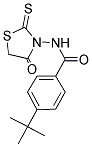 4-TERT-BUTYL-N-(4-OXO-2-THIOXO-THIAZOLIDIN-3-YL)-BENZAMIDE 结构式