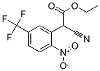 ETHYL 2-CYANO-2-[2-NITRO-5-(TRIFLUOROMETHYL)PHENYL]ACETATE 结构式