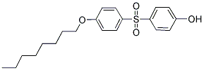 4-OCTYLOXYPHENYL-4'-HYDROXYPHENYL SULFONE 结构式