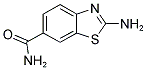 2-AMINO-BENZOTHIAZOLE-6-CARBOXYLIC ACID AMIDE 结构式