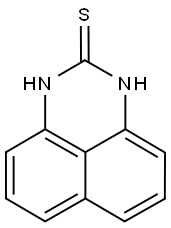 1H,3H-PERIMIDINE-2-THIONE 结构式