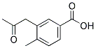 3-ACETOXY-P-TOLUIC ACID 结构式