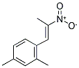 1-(2,4-DIMETHYLPHENYL)-2-NITROPROPENE 结构式