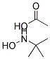 N-(TERT-BUTYL)HYDROXYLAMINE ACETATE 结构式