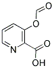 3-(FORMYLOXY)PYRIDINE-2-CARBOXYLIC ACID 结构式