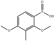 2,4-DIMETHOXY-3-METHYLBENZENESULFINIC ACID 结构式