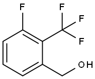 3-氟-2-三氟甲基苯甲醇 结构式