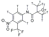 HYDROXYFLUTAMIDE, [3H]- 结构式