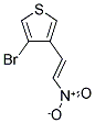 3-BROMO-4-(2-NITROVINYL)THIOPHENE 结构式