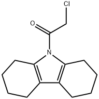 2-CHLORO-1-(1,2,3,4,5,6,7,8-OCTAHYDRO-CARBAZOL-9-YL)-ETHANONE 结构式