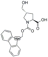 FMOC-L-TRANSPRO(4-CH2OH) 结构式