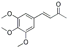 (E)-4-(3,4,5-Trimethoxyphenyl)-3-buten-2-one 结构式