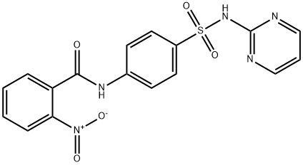 (2-NITROPHENYL)-N-(4-((PYRIMIDIN-2-YLAMINO)SULFONYL)PHENYL)FORMAMIDE 结构式