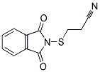 N-[(2-CYANOETHYL)THIO]PHTHALIMIDE 结构式