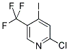 2-氯4-碘-5三氟甲基吡啶 结构式