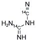 CYANOGUANIDINE, [14C(U)] 结构式