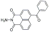 2-AMINO-6-BENZOYL-BENZO[DE]ISOQUINOLINE-1,3-DIONE 结构式