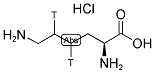 L-[4,5-3H]LYSINE MONOHYDROCHLORIDE 结构式